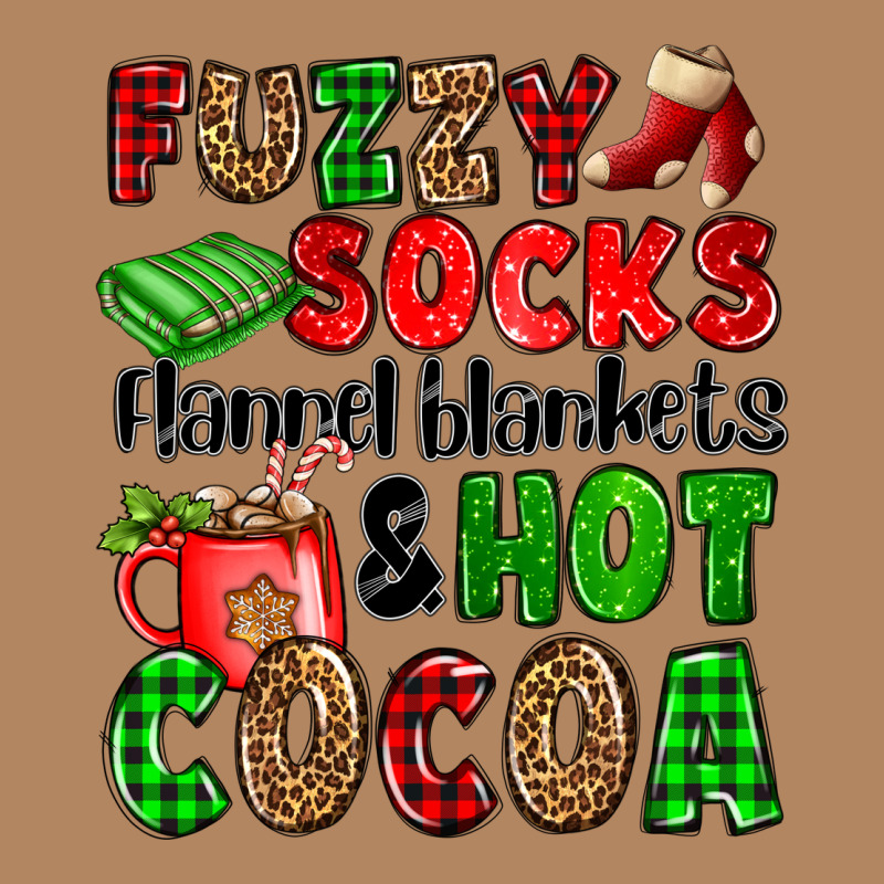 Fuzzy Socks Flannel Blankets And Hot Cocoa Long Sleeve Tee by OliviaCreatesArt | Teevron