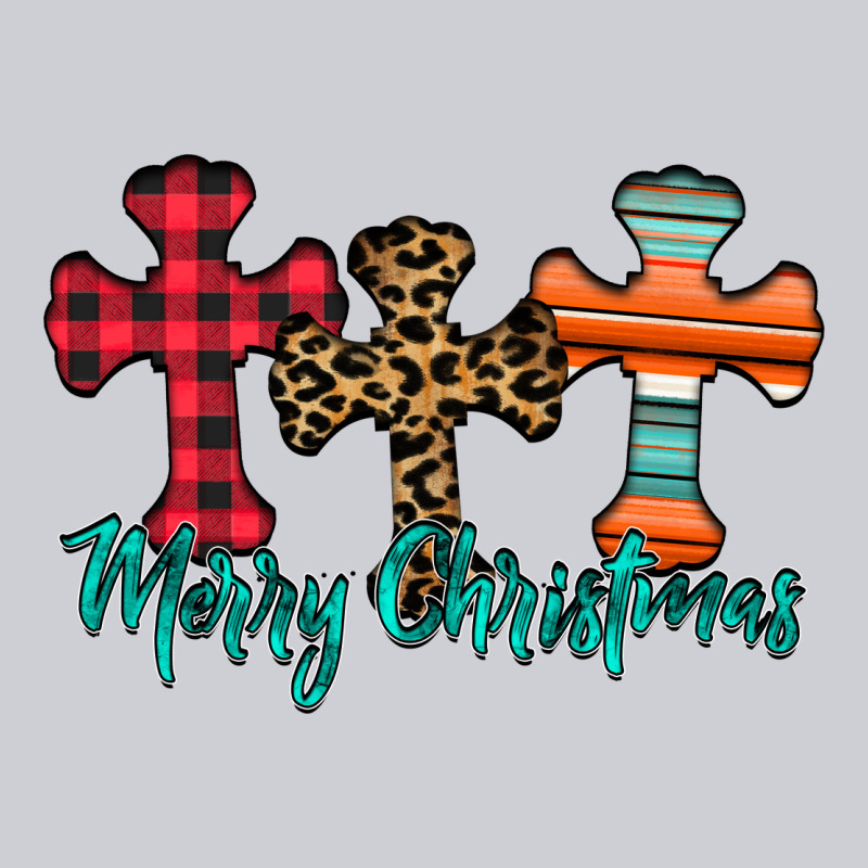 Merry Christmas Cross Heavyweight Sweatshirt by CowhideDigitalArt | Teevron