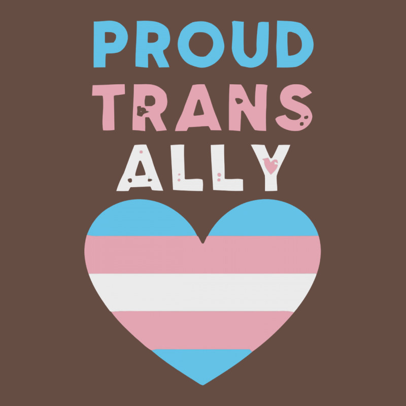 Proud Trans Ally Transgender Long Sleeve Tee by trangStudio | Teevron