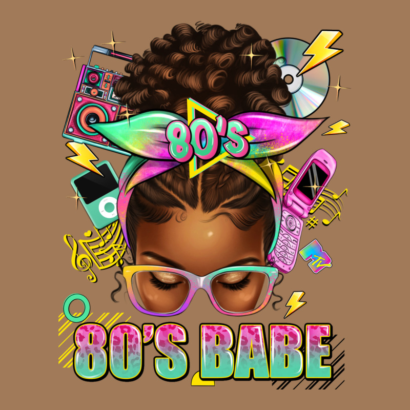 80's Babe Afro Messy Bun Classic Tee by texasbilliewilder | Teevron