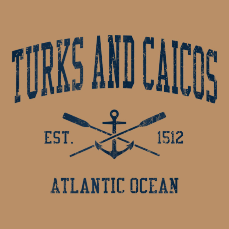 Turks And Caicos Vintage Navy Crossed Oars & Boat Anchor Vintage Hoodie by trangStudio | Teevron