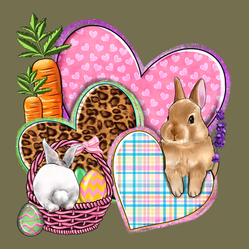 Easter Hearts Easter Day Vintage Hoodie by HowdyJamesFarm | Teevron