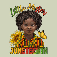Little Mister Juneteenth Black Boy Heavyweight Hoodie | Teevron