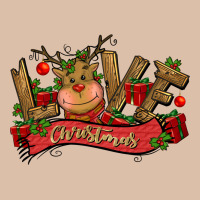 Love Christmas Reindeer Urban Heavy Tee | Teevron