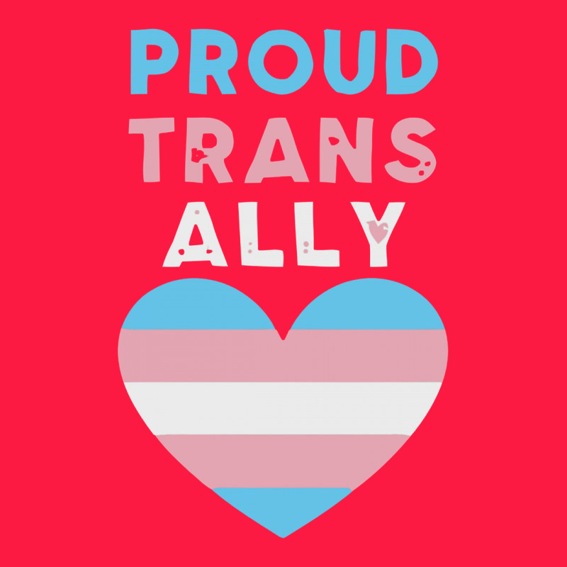 Proud Trans Ally Transgender Zipper Hoodie by trangStudio | Teevron