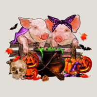 Halloween Pigs Heavy Core Tee | Teevron