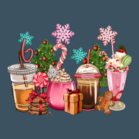 Pink Christmas Coffe Cups Urban Heavy Tee | Teevron