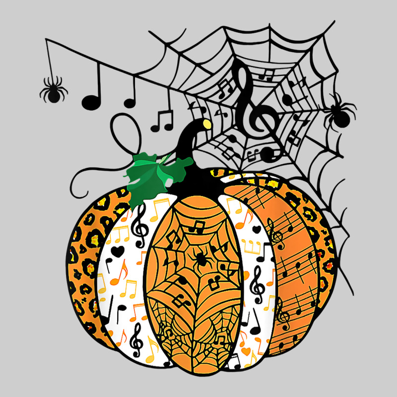 Halloween Pumpkin Music Symbols Music Teacher Halloween T Shirt Copy Premium Sweatshirt by trangStudio | Teevron