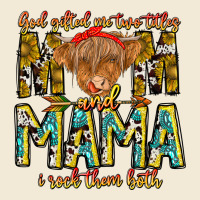 God Gifted Me Two Titles And Mama I Rock Them Both Premium Hoodie | Teevron