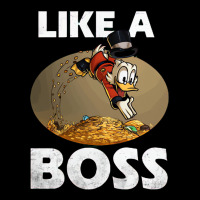 Like A Boss Duck Tales Art Gift For Fans Premium Sweatshirt | Teevron