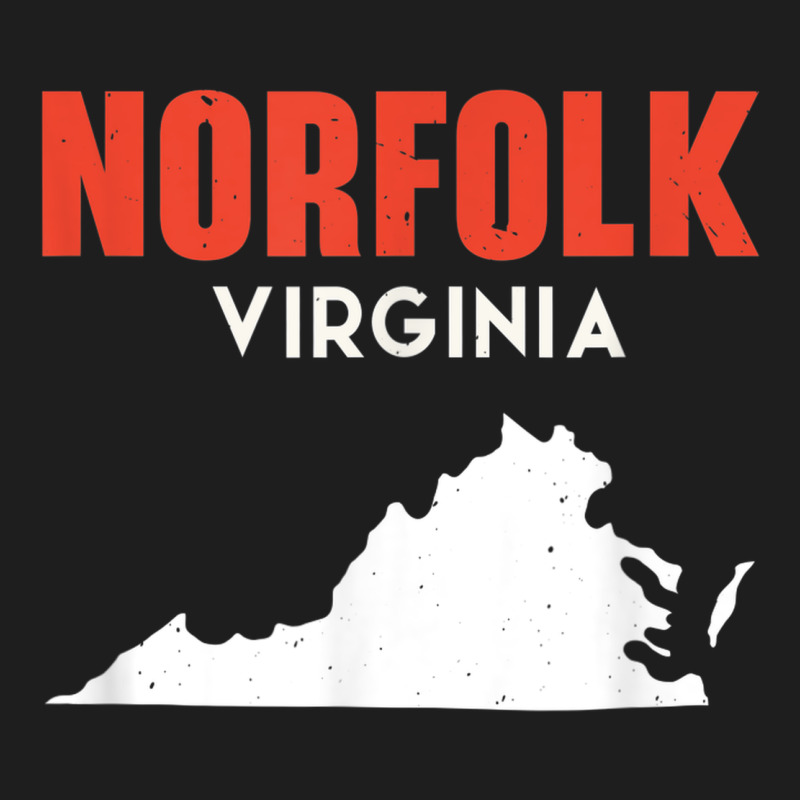 Norfolk Virginia Usa State America Travel Virginian Heavyweight Hoodie by trangStudio | Teevron