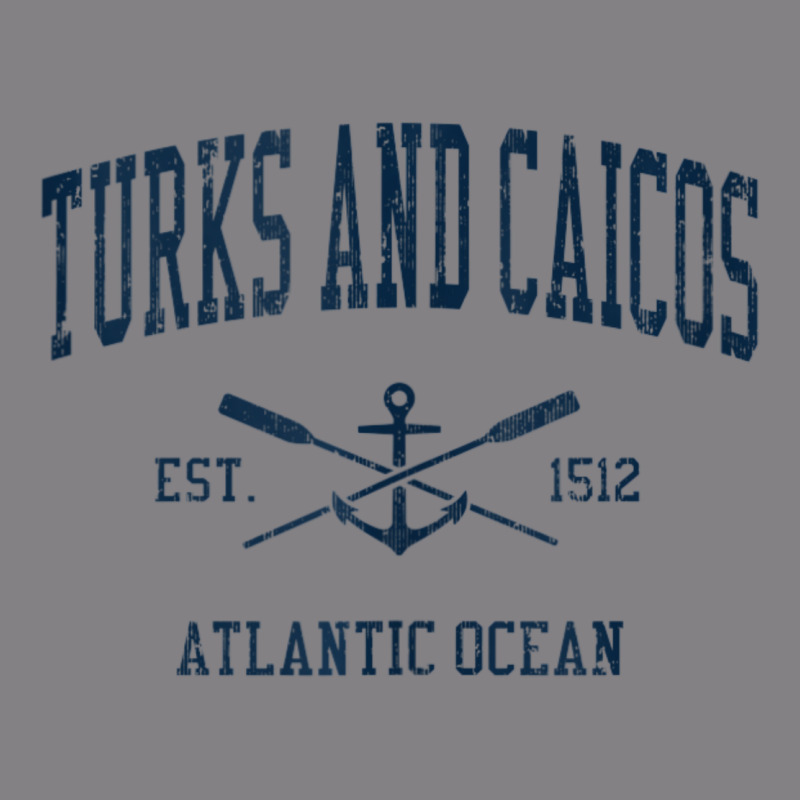 Turks And Caicos Vintage Navy Crossed Oars & Boat Anchor Heavyweight Hoodie by trangStudio | Teevron