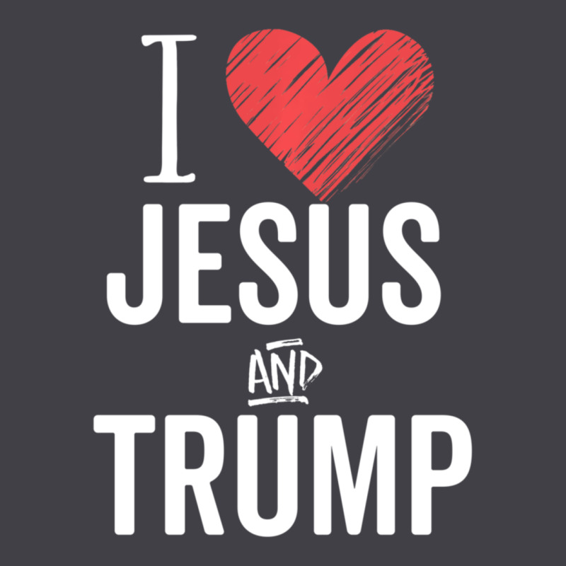 I Love Jesus And Trump Republican Conservative Gift Heavyweight Hoodie by trangStudio | Teevron