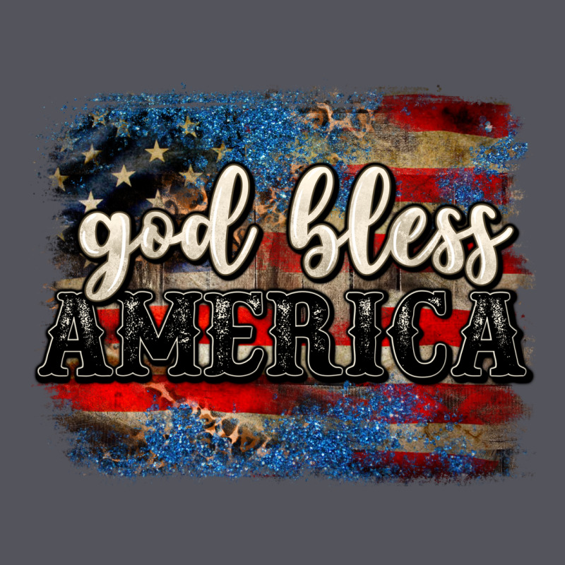 God Bless America  4th Of July Vintage Hoodie by CowGirlArtShop | Teevron