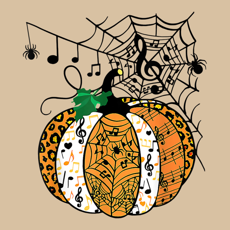 Halloween Pumpkin Music Symbols Music Teacher Halloween T Shirt Copy Heavyweight Hoodie by trangStudio | Teevron