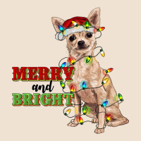 Merry And Bright Chihuahua Urban Heavy Tee | Teevron