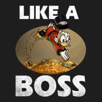 Like A Boss Duck Tales Art Gift For Fans Heavyweight Hoodie | Teevron