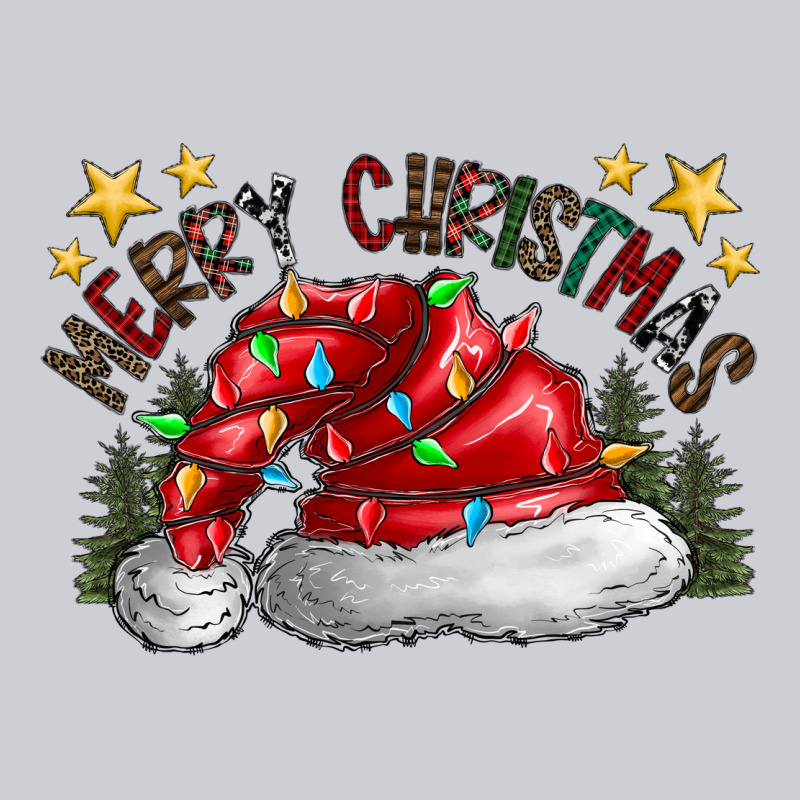 Merry Christmas Santa Heavyweight Sweatshirt by CowhideDigitalArt | Teevron