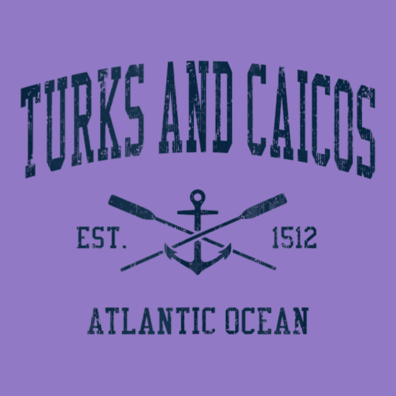 Turks And Caicos Vintage Navy Crossed Oars & Boat Anchor Urban Hoodie by trangStudio | Teevron