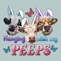 Hanging With My Peeps Cows Heavy Core Tee | Teevron