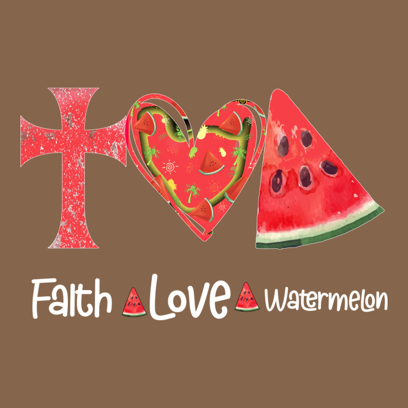 Faith Love Watermelon Premium Tee by Bettercallsaul | Teevron