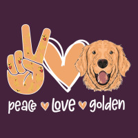 Peace Love Golden Premium Tee | Teevron