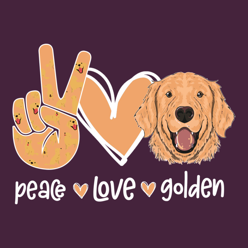 Peace Love Golden Premium Tee by Bettercallsaul | Teevron