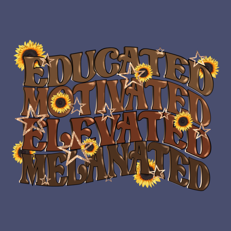Educated Motivated Elevated Melanated Juneteenth Vintage Tee by CowGirlArtShop | Teevron