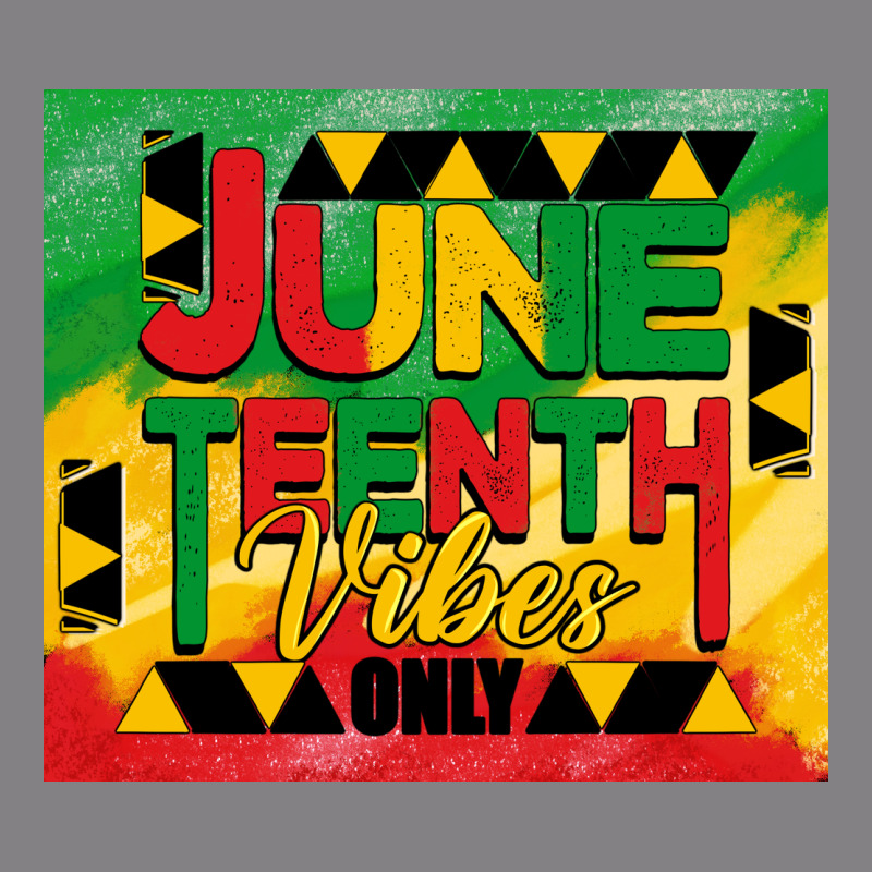 Juneteenth Vibes Only Tumbler Heavyweight Hoodie by BarkalooDesign | Teevron