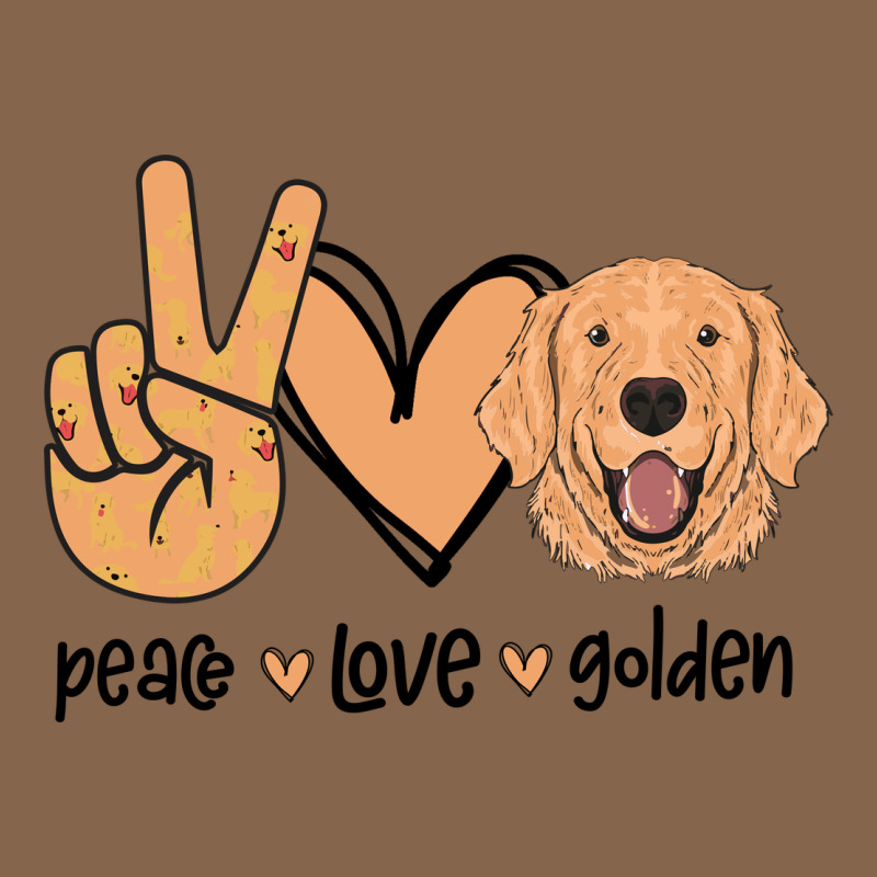 Peace Love Golden Premium Tee by Bettercallsaul | Teevron