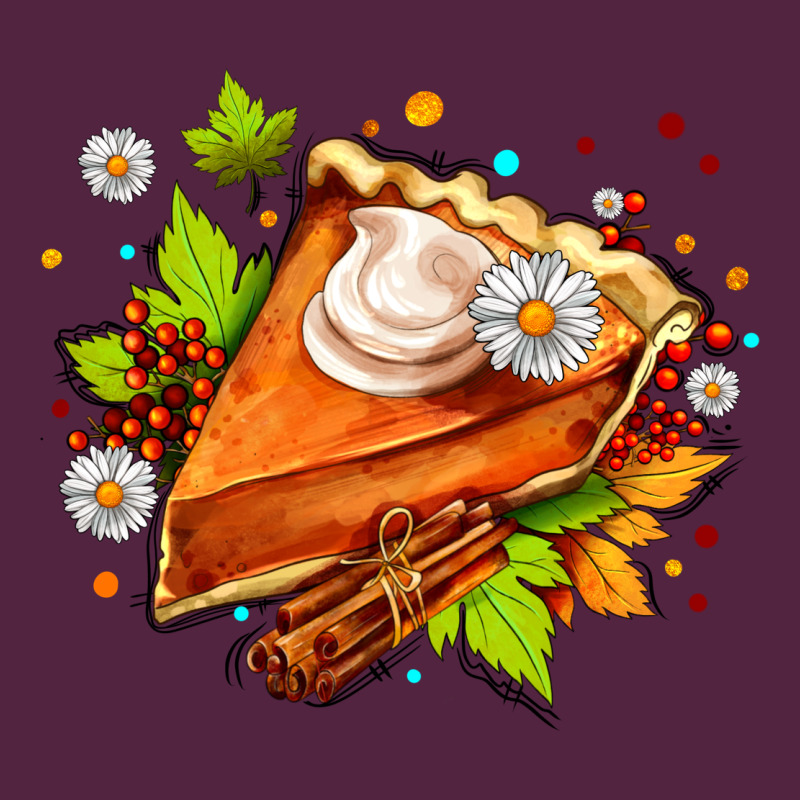 Pumpkin Pie With Daisies And Cinnamon Urban Hoodie by AdoDesignShop | Teevron