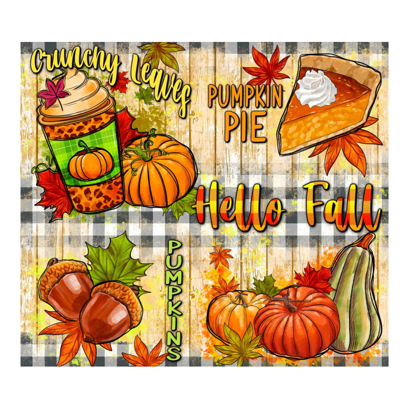 Hello Fall Pumpkins Classic Tee by NancyCooperArtShop | Teevron