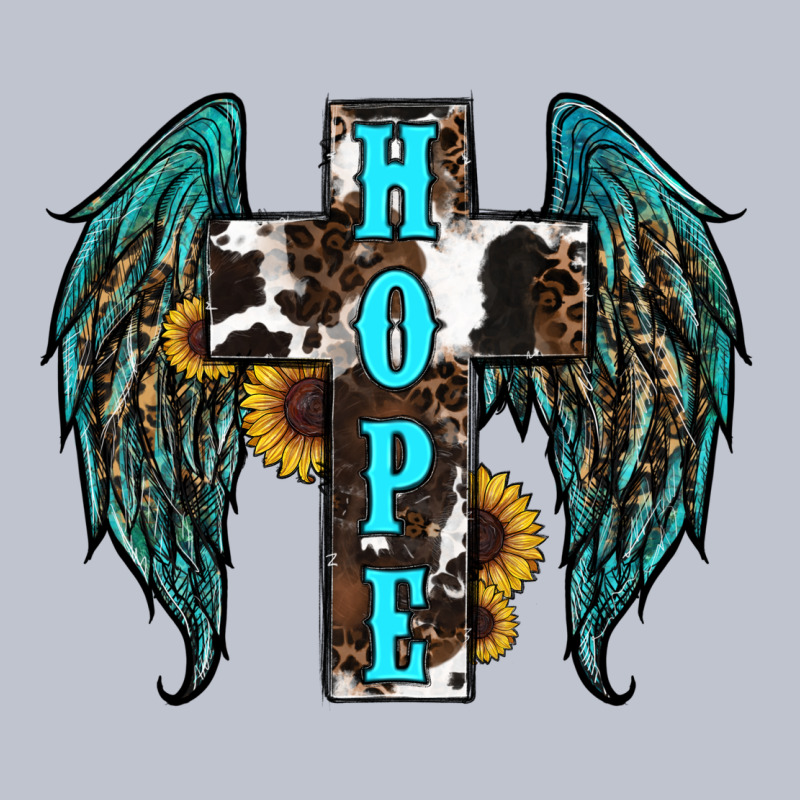 Western Wings Cross Hope Premium Hoodie by RanaPortraitStore | Teevron