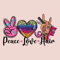 Peace Love Hair Premium Sweatshirt | Teevron