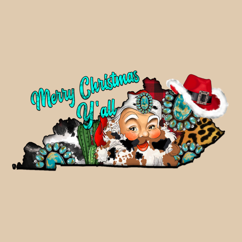 Merry Christmas Y'all Kentucky Heavyweight Sweatshirt by CowhideDigitalArt | Teevron