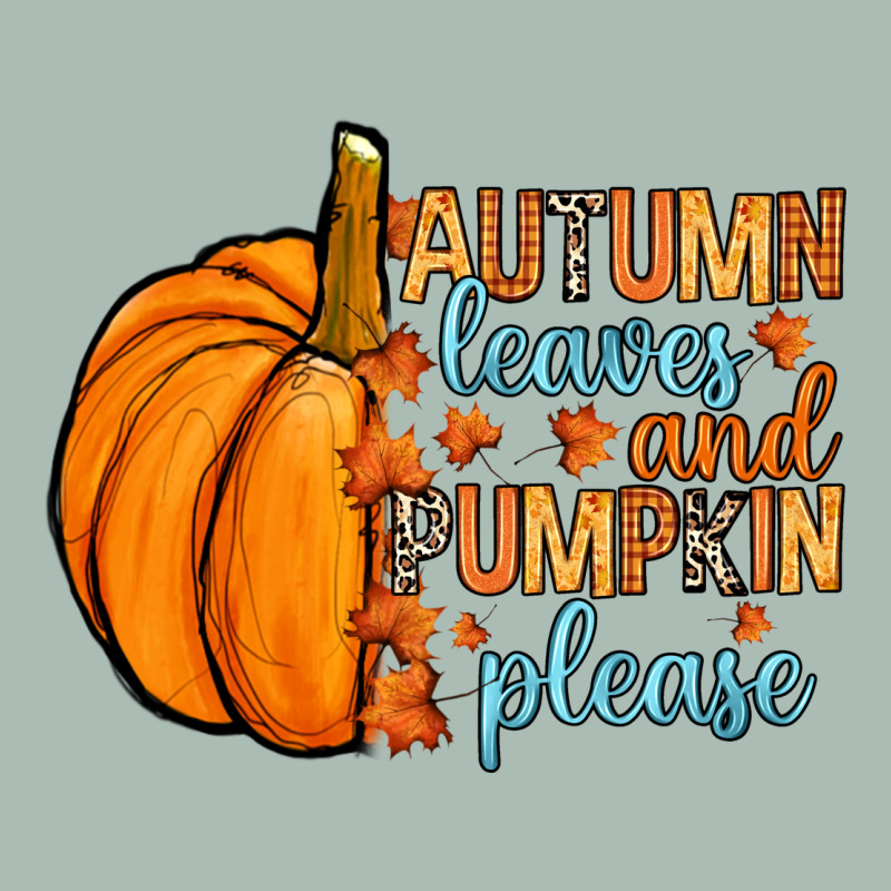 Autumn Leaves And Pumpkin Please Classic Tee by RanaPortraitStore | Teevron