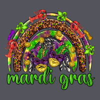 Mardi Gras Rainbow And Masks Vintage Hoodie | Teevron