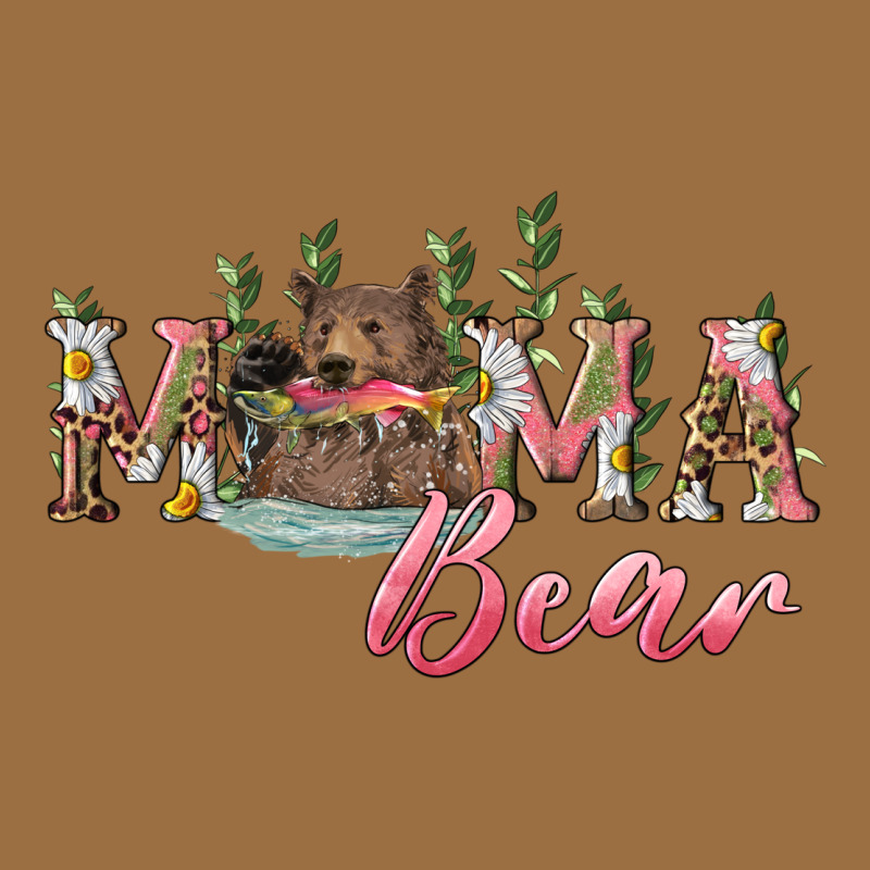 Mama Bear With Daisy Vintage Tee by RanaPortraitStore | Teevron