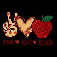 Peace Love Teach Premium Tee | Teevron