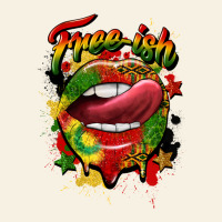Free Ish Juneteenth Lips Vintage Tee | Teevron