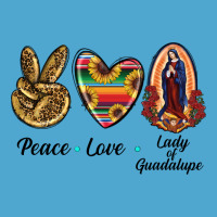 Peace Love Lady Of Guadalupe Premium Hoodie | Teevron