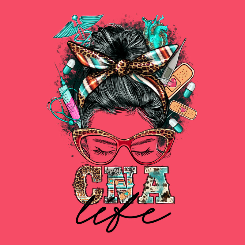 Nurse Cna Life Messy Bun Premium Sweatshirt by BarkalooDesign | Teevron
