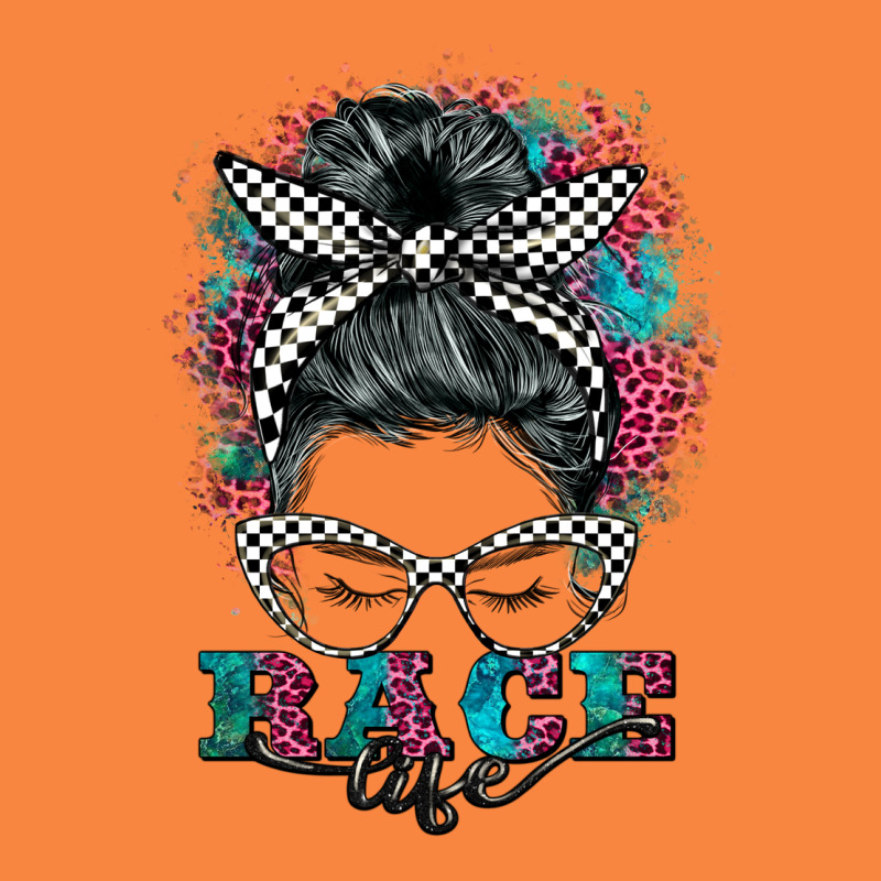 Race Life  Messy Bun Premium Sweatshirt by BarkalooDesign | Teevron