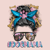 Dog Mama Messy Bun Premium Sweatshirt | Teevron