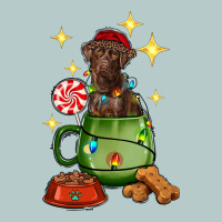 Christmas Coffee Cup With Labrador Heavy Core Tee | Teevron
