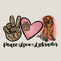 Peace Love Labrador Heavy Core Tee | Teevron