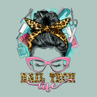 Nail Tech Life Messy Bun Premium Sweatshirt | Teevron