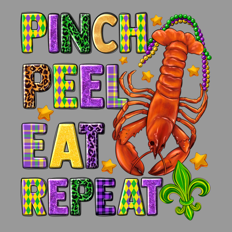 Pinch Peel Eat Repeat Crawfish Vintage Hoodie by HowdyJamesFarm | Teevron