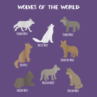 Wolves Of The World Educational Wolf Gift Vintage Hoodie | Teevron