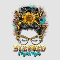 Blessed Mama Messy Bun Premium Sweatshirt | Teevron